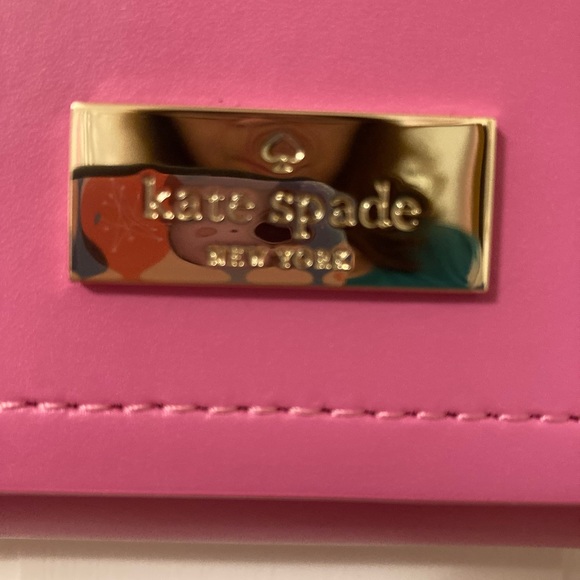 Kate Spade Pink Clutch with Gold Chain - Picture 2 of 6
